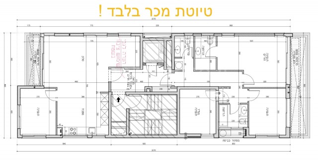 Progetto edilizio nuovo Mini attico Tel Aviv